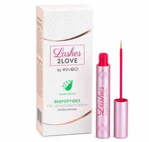 Biopeptydowe, naturalne serum do rzęs bez bimatoprostu Lashes2love